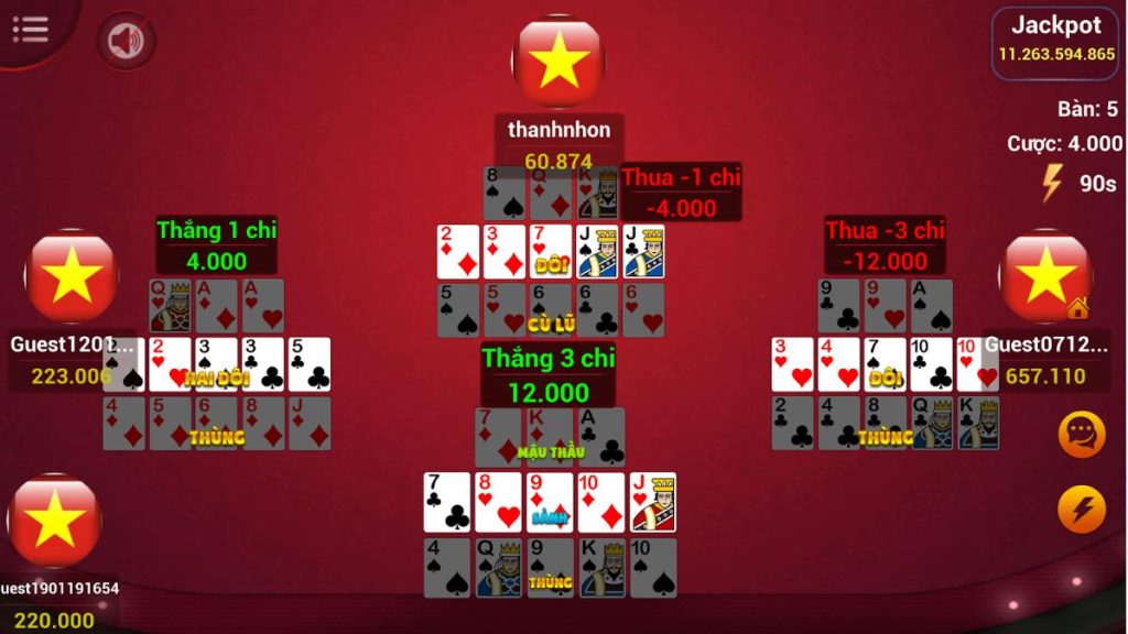 Hướng dẫn chơi game bài Mậu binh tại SB88 đối với người chơi mới bắt đầu