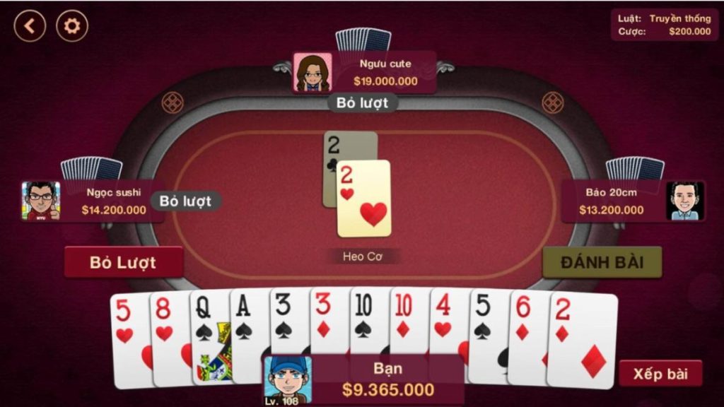 Thông tin tổng quan về danh mục game bài tại SB88